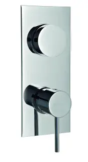 Treemme Up+ Смеситель для душа встраиваемый, 2 потребителя, внешняя часть, цвет: chrome RWIT6BA2CC01