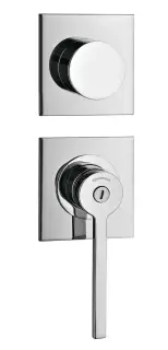 Treemme Time-Time out Смеситель для душа встраиваемый, 2 потребителя, внешняя часть, цвет: chrome RWIT51C2CCTM