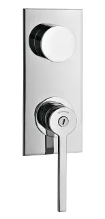 Treemme Time-Time out Смеситель для душа встраиваемый, 3 потребителя, внешняя часть, цвет: chrome RWIT51A3CCTM