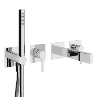 Treemme Time-Time out Смеситель для душа встраиваемый, 2 потребителя, внешняя часть, цвет: chrome RWIT51D8CC01