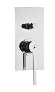 Treemme Time-Time out Смеситель для душа встраиваемый, 1 потребитель, внешняя часть, цвет: chrome RWIT51B1CCTM