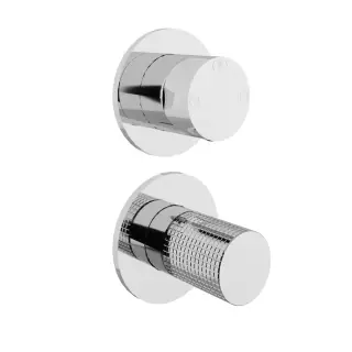 Treemme T30 Смеситель для душа термостатический встраиваемый, 2 потреб., внешняя часть, цвет: chrome RWIT5BC2CCZ4