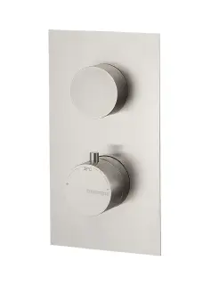 Treemme Showers Inox Смеситель для душа термостатический встр., 2 потреб., цвет: нержавеющая сталь RWIT8A46IS03