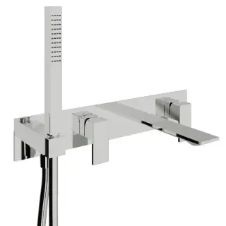 Treemme Q30 Смеситель для душа встраиваемый, 2 потребителя, внешняя часть, цвет: chrome RWIT4BD7CC01