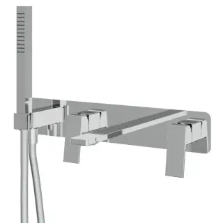 Treemme PA36 Смеситель для душа встраиваемый, 2 потребителя, внешняя часть, цвет: chrome RWIT8BD7CC01