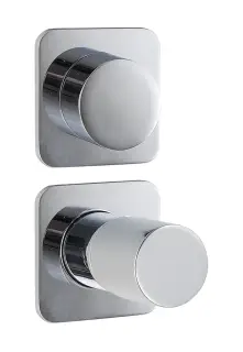 Treemme Nanotech Смеситель для душа встраиваемый, 2 потребителя, внешняя часть, цвет: chrome RWIT54C2CC03