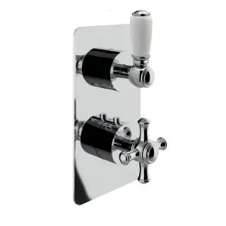 Treemme Old Italy Смеситель для душа термостатический, 1 потребитель, внешняя часть, цвет: chrome RWIT4487CCSO