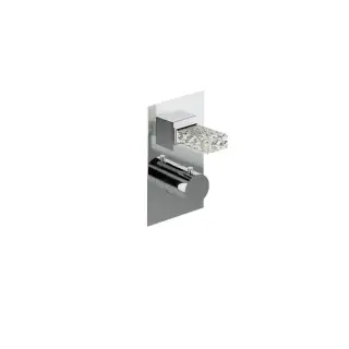 Treemme Kea Смеситель для душа термостатический, 1 потребитель, внешняя часть, цвет: chrome RWIT7A87CCR_