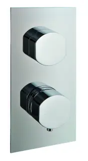 Treemme Hedo Смеситель для душа термостатический встраиваемый, 3 потреб., внешняя часть, цвет:chrome RWIT8A72CC30