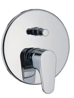 Treemme Cleo Смеситель для душа встраиваемый, 1 потребитель, внешняя часть, цвет: chrome IT6349CCCFZZ