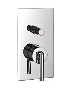 Treemme Arche Смеситель для душа встраиваемый, 1 потребитель, внешняя часть, цвет: chrome RWIT02B1CC01