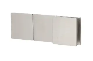 Treemme 5mm Смеситель для душа встраиваемый, 2 потребителя, внешняя часть, цвет: нержавеющая сталь RWIT2808IS96