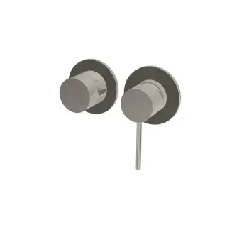 Treemme 40mm Смеситель для душа встраиваемый, 3 потребителя, внешняя часть, цвет: нержавеющая сталь RWIT13F3IS02