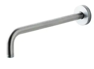 Treemme Showers Inox Кронштейн для верхнего душа настенный, цвет: нержавеющая сталь ITRTBR343IS