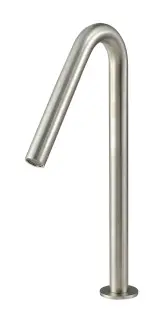 Treemme 22mm Высокий излив для раковины 34 см, цвет: нержавеющая сталь RWIT6054IS01