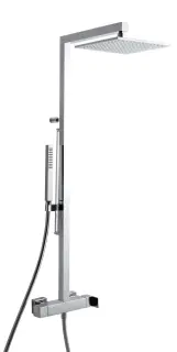 Treemme Shower Душевая стойка: смеситель, ручной и верхний душ 1 вид струи, цвет: chrome IT5660CCQQZZ