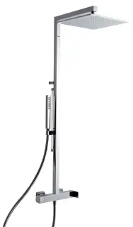 Treemme Shower Душевая стойка: смеситель, ручной и верхний душ 1 вид струи, цвет: chrome IT5660CCQQ30