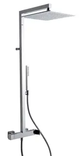 Treemme Shower Душевая стойка: смеситель, ручной и верхний душ 1 вид струи, цвет: chrome IT6501CCZZ30