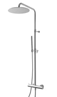 Treemme X-change mono Душевая стойка: термостат. смеситель, руч. верх. душ 1 вид струи, цвет: chrome IT5854CCVLZZ