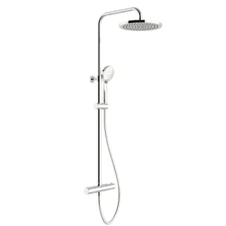Treemme Shower Душевая стойка: термостатический смес., ручной и верхний душ 1 вид струи, цвет:chrome IT6481CCZZZZ