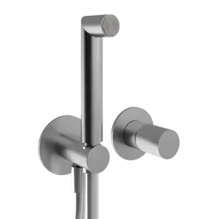 Treemme 28mm Гигиенический душ со смесителем на 1 вид струи, цвет: нержавеющая сталь RWIT3BD4IS01