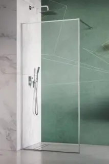 Radaway Modo F II Душевое ограждение walk-in 8 мм, Easy Clean 50х200h см, цвет: хром глянец 10409054-01-01