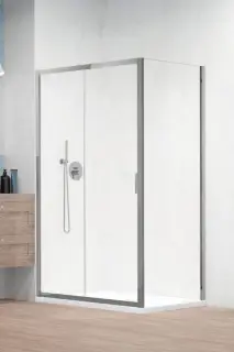 Radaway Alienta S Боковая стенка, прозрачная 5 мм, Easy Clean 80х190h см, цвет: хром глянцевый 10270080-01-01