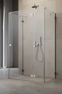 Radaway Essenza Pro KDJ+S Душевая дверь, левая 6 мм, Easy Clean 120х200h см, цвет: хром глянец 10097312-01-01L