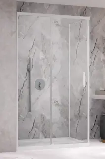 Radaway Idea KDJ Душевая дверь, левая, прозрачная 6 мм, Easy Clean 120х200h см, цвет: white 387042-04-01L