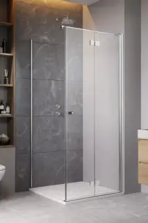 Radaway Essenza KDJ B Душевая дверь, левая 6 мм, Easy Clean 100х200h см, цвет: хром глянец 1385083-01-01L