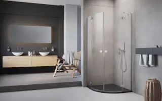 Radaway Essenza PDD Душевая дверь, левая, прозрачная 6 мм, Easy Clean 90х200h см, цвет: хром глянец 1385001-01-01L