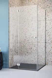 Radaway Torrenta KDJ Душевой уголок 80х195h см, левый, Easy Clean, цвет: хром глянцевый 132212-01-01L