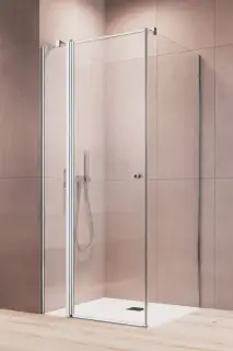 Radaway Eos KDJ II Боковая стенка, прозрачная 6 мм, Easy Clean 70х195h см, цвет: хром глянцевый 13799408-01