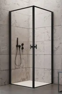 Radaway NES KDD I Душевая дверь, правая, frame 6 мм, Easy Clean 90х200h см, цвет: black 10021090-54-56R