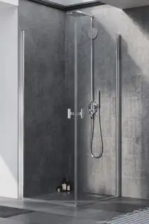 Radaway NES KDD I Душевая дверь, левая, прозрачная 6 мм, Easy Clean 100х200h см, цвет: хром глянец 10021100-01-01L