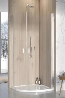 Radaway NES PDD I Душевая дверь, левая, прозрачная 6 мм, Easy Clean 90х200h см, цвет: хром глянцевый 10020090-01-01L