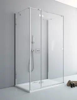 Radaway Fuenta New KDJ+S Душевая дверь, правая 6 мм, Easy Clean 110х200h см, цвет: хром глянец 384023-01-01R