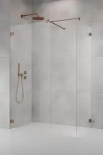 Radaway Штанга душевого ограждения промежуточная, цвет: brushed copper 389000-93