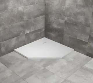 Radaway Kyntos PT Поддон для душа из композита, 90х90х3h см под решетку, цвет: white HKPT9090-04