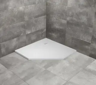 Radaway Kyntos PT Поддон для душа из композита, 80х80х3h см под решетку, цвет: white HKPT8080-04