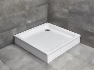 Radaway Siros C Поддон для душа из акрила, 80х80х17h см, цвет: белый глянцевый SBC8817-1