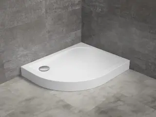 Radaway Delos E Compact Поддон для душа из акрила, 100х90х11,5h см, левый, цвет: белый глянцевый SDE1090-05L