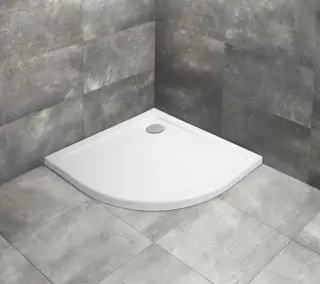 Radaway Doros A Поддон для душа из акрила, 80х80х4,5h см, цвет: белый глянцевый SDRA8080-01