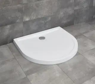 Radaway Delos P Поддон для душа из акрила, 100х90х5h см, цвет: белый глянцевый 4Z19035-03N