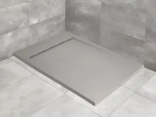 Radaway Teos F Поддон для душа из композита, 180х90х3,5h см с крышкой слива, цвет: cemento HTF18090-74