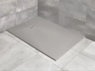 Radaway Kyntos F Поддон для душа из композита, 100х70х3h см под решетку, цвет: cemento HKF10070-74