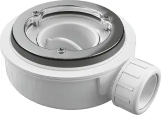 Radaway Сифон под отверстие в поддоне с сетчатым фильтром, пластиковый, под декор накладку HS1