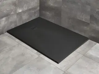 Radaway Kyntos F Поддон для душа из композита, 120х100х3h см под решетку, цвет: black HKF120100-54