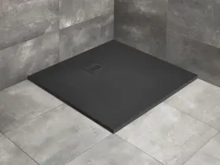 Radaway Kyntos C Поддон для душа из композита, 80х80х3h см под решетку, цвет: antracite HKC8080-64