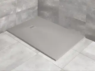 Radaway Kyntos F Поддон для душа из композита, 160х90х3h см под решетку, цвет: cemento HKF16090-74